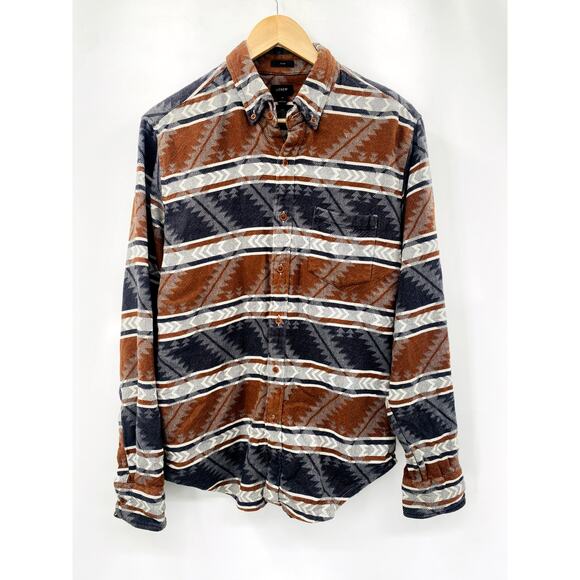 J. crew patterned Flannel button Down - Picture 6 of 6